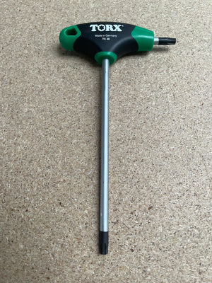 TORX T-Handle Screwdriver TX30, with Duplex Grip