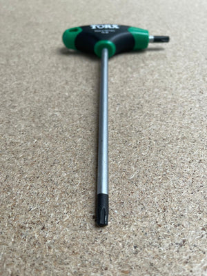 TORX T-Handle Screwdriver TX30, with Duplex Grip