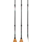 Honu Evolution Carbon Bamboo Paddle  3 Piece