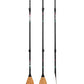 Honu Evolution Carbon Bamboo Paddle  3 Piece